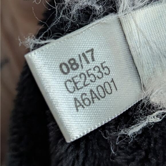 Adidas Sport ID Black Plush Lined Full Zip Bomber Jacket Juniors Size Medium - Picture 9 of 10